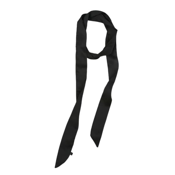 Smal, Lång Scarves Väskrem SVART Svart Black
