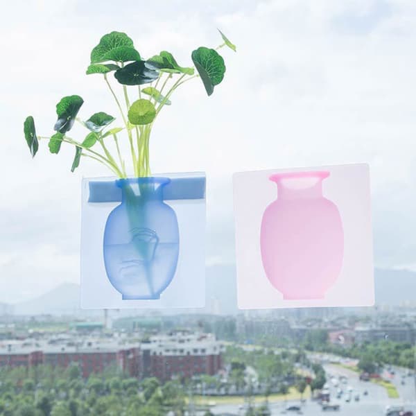 Blomvas Kylskåp Magic BLÅ blå blue