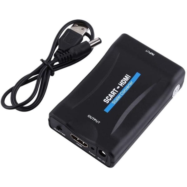 IC SCART till HDMI-omvandlare Scart till HDMI-omvandlaradapter 1080P