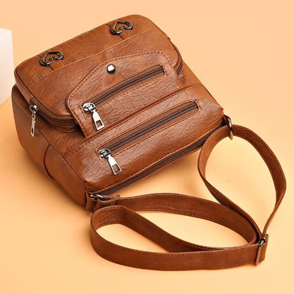 Dame Crossbody Taske Tote Håndtaske GRÅ grå gray
