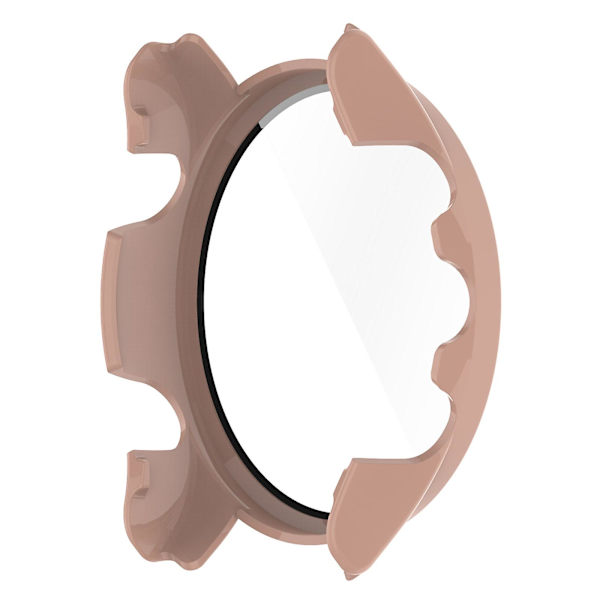 Anti-scratch Anti-fall Hard PC Watch Case Protective Cover med härdat glasskydd för Garmin Forerunner 255
