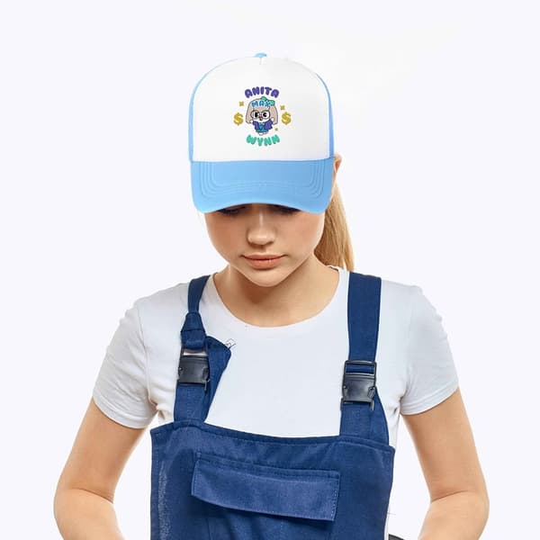 Anita Max Wynn Hat Trucker Hat BLÅ AA Blå AA Blue A-A