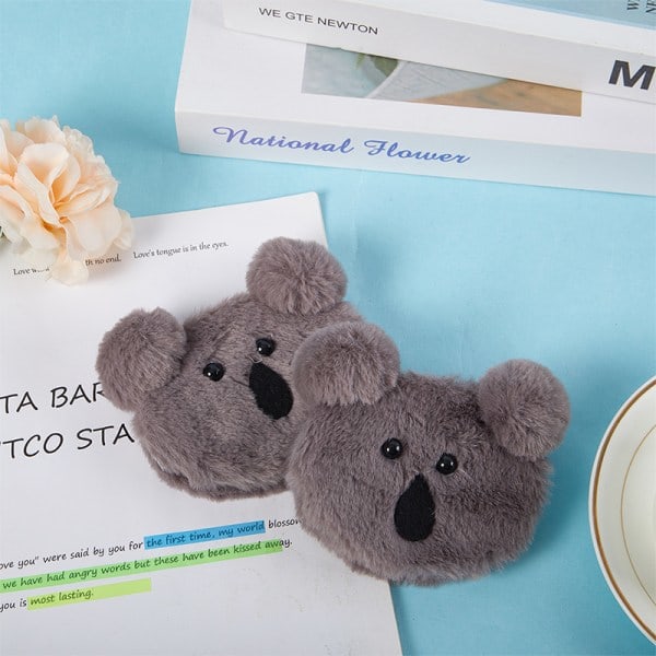 IC 1. tegnede koala kompakt spejl kosmetisk foldbar bærbar mærke