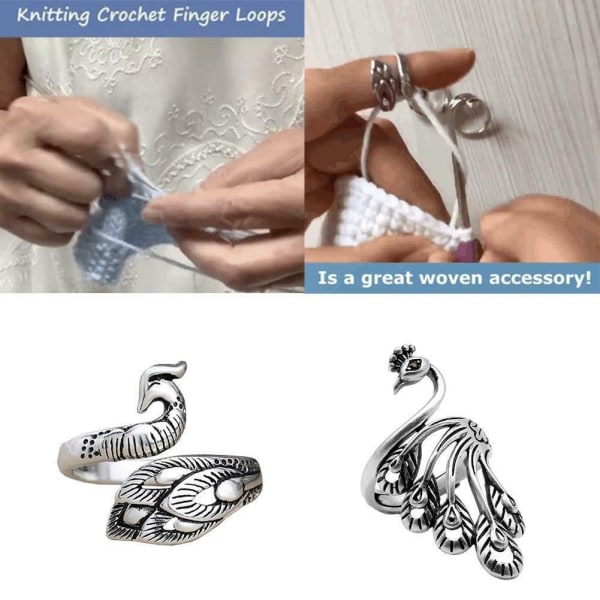 3 st stickögla virkring ring sytillbehör