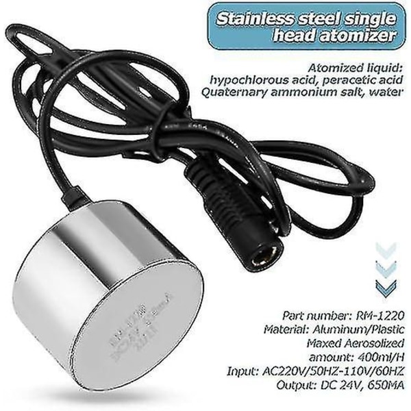 Transducer kompatibel med Dimplex Opti-myst, Rm-1220 elektrisk brandvægsudskiftning til M-011b M01