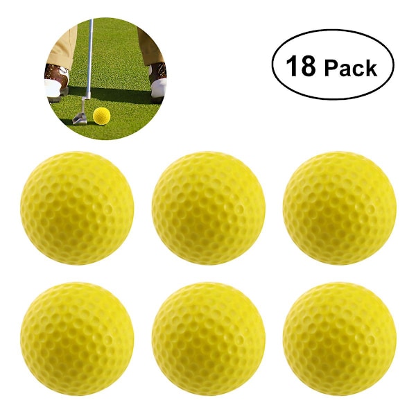 Børnegolfbolde Golftræningsbolde Bløde Golfbolde Flydende Golfbolde Svampbolde Træningsgolfbolde