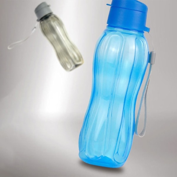 IC 800ML pullo Muovinen vesipullo Kannettava ulkoilujuomapullo Lila