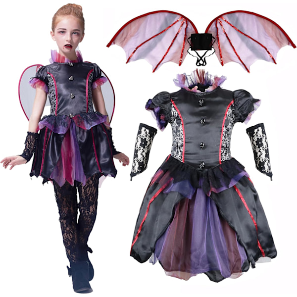 Jentekostyme Ingen returrett Ingen returrett vampyr 7-8 Jahre
