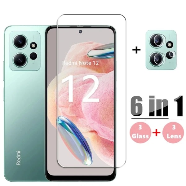 Herdet glass for Xiaomi Redmi Note 12 4G skjermbeskytter