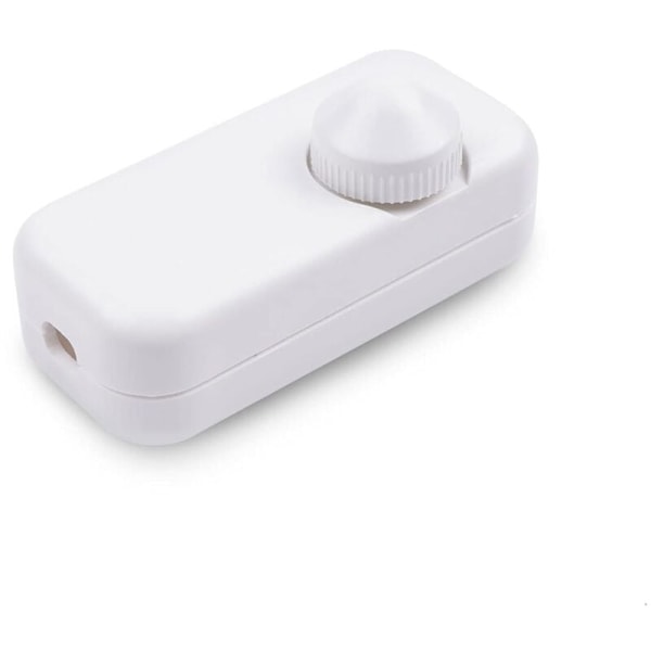 Dimbar Dimmerbrytare 1W–150W LED Dimbar Glödlampor På/Av AC220–240V Inline/Mellanliggande 1W Tyst (Trådslinga med Vred)