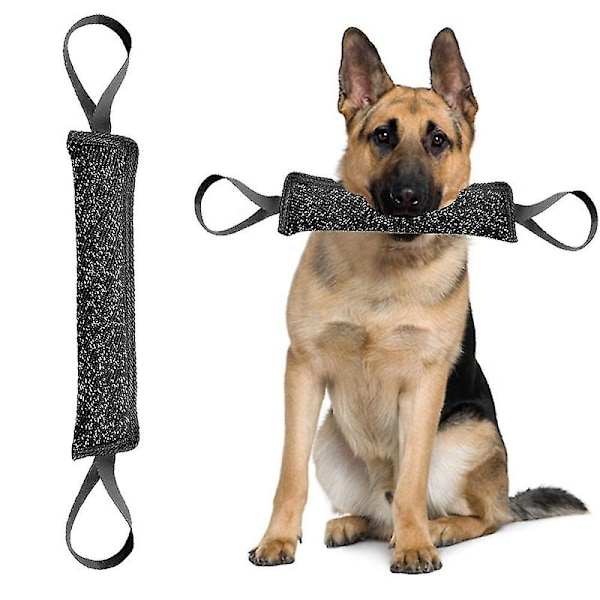2 håndtag kæledyr træning bid legetøj ung hund tygge arm ærme