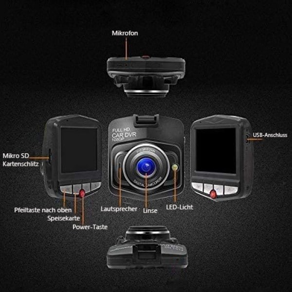 IC Bil dashcam bil dashcam foran bag