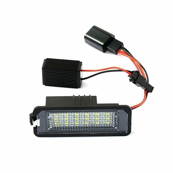 2 stk. Skiltlys Bil Lampe For VW Golf 4/5/6 2 stk. 2pcs