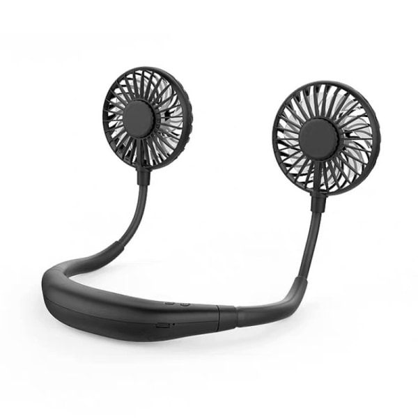 IC Halsventilator, 2600 mAh batteridrevet med halsrem og 6 hastigheder
