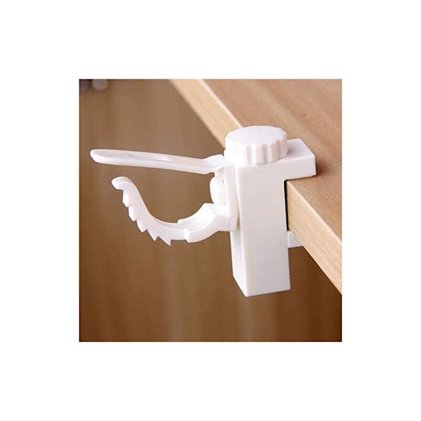 2 stk. Justerbar Tverrstang Gardinstang Klemmeholder Gardinstang Håndklestativ Krokholder for Organizer