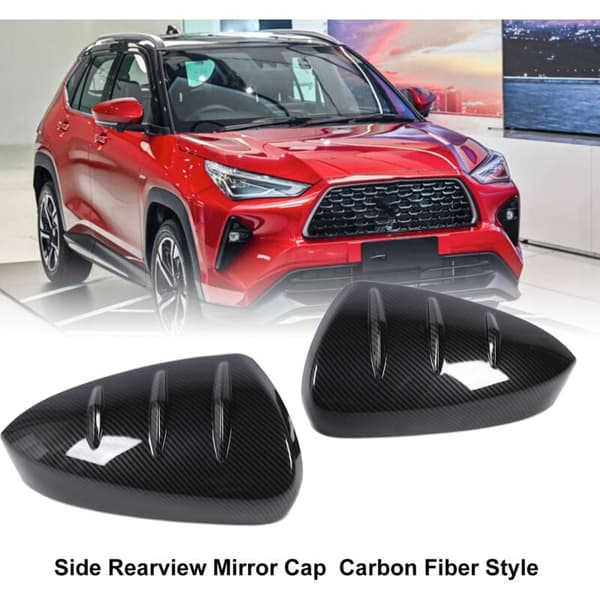 Karbonfiber Sidespeildeksler for Yaris Cross XP210 (2023-2024)