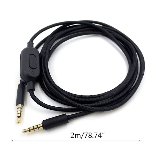 Hovedtelefon Audio Kabel Udskiftning Til Logitech G433 G233 G Pro G Pro X Ps4 Xbox-one Til De Fleste 3,5 Mm Jack Enhed