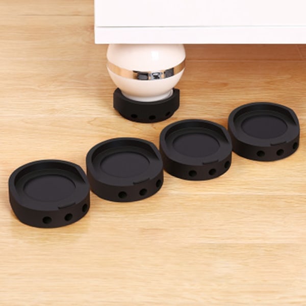 IC Tvättmaskin antivibrationsfästen | 4-pack | Material: