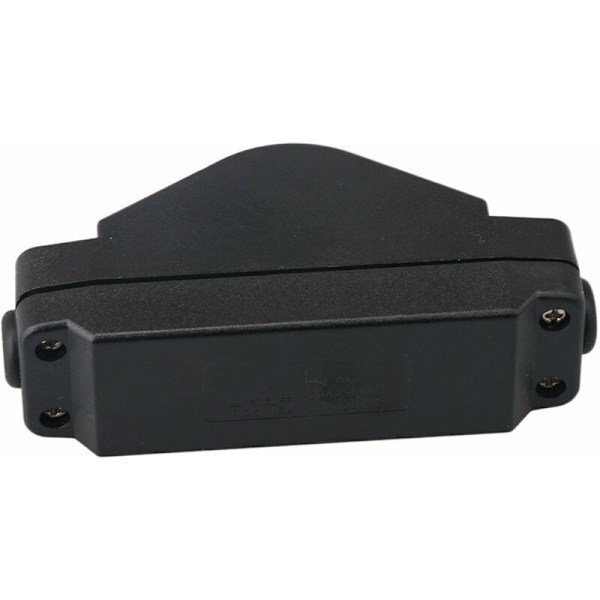 IP65 Knapp Inline Sladdströmbrytare Vattentät Svart På/Av-brytare 30A 220V, DEBUNS