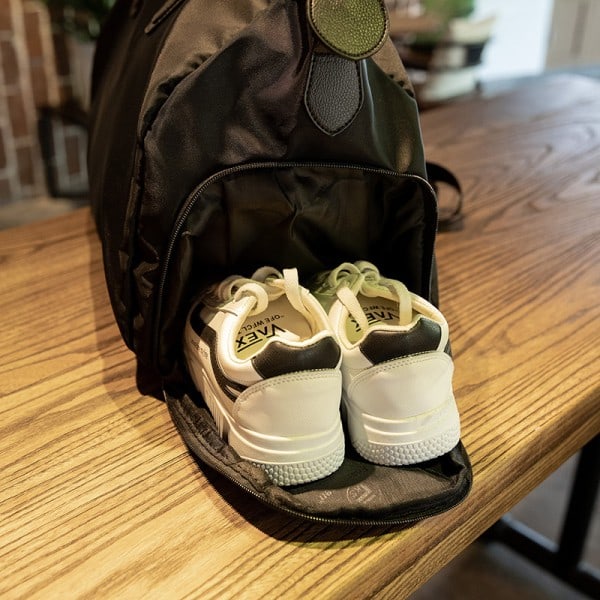 IC Märkä ja kuiva urheilu- ja kuntolaukku crossbody suuri kapasiteetti