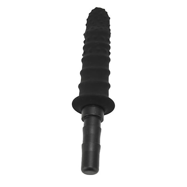 Silikoninen Fascia-hierontapää Vedenpitävä Fascia-hierontapää Kiiltävä Pintapää 16mm Musta Ys002