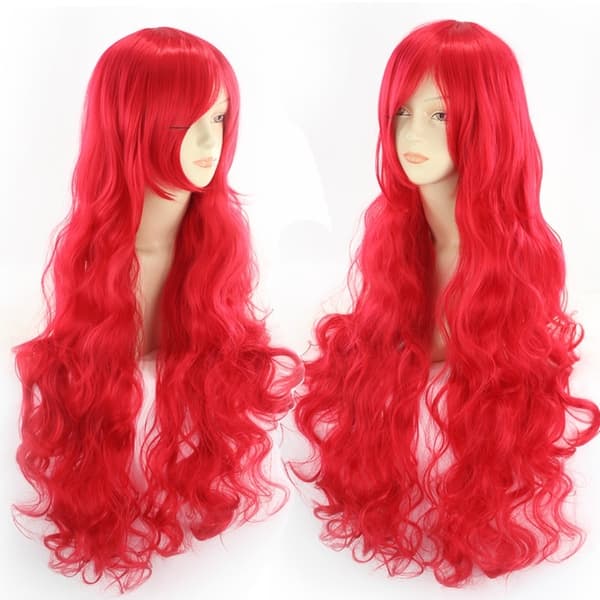 Syntetisk Paryk til Fest, Pride, Parader og Cosplay 80cm 250 #5