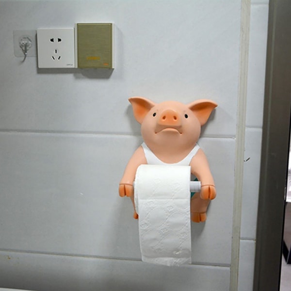 IC Gris Stil Toalettpappershållare Stansfri Hand Tissue Box Househ