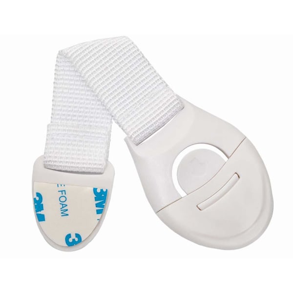 10 kpl Kaapin lukko / Laatikon lukko / Lapsilukko White Vit
