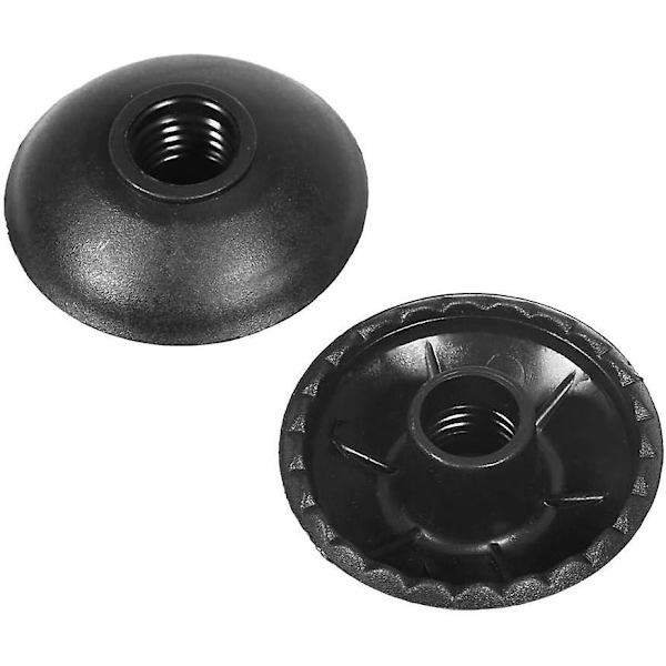 Gummipuffertilbehør til vandrestave, klatrestavetilbehør, gummipufferudskiftningsfødder til nordiske vandrestave, vandrestave