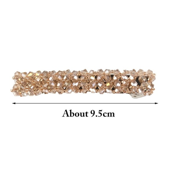 Hårspenner med rhinestones, dekorative hårspenner