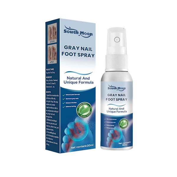 Antifungals nagelbehandlingsspray i medicinsk kvalitet, 30 ml, Antifungals nagelbehandlingar, Antifungals spray 30 ml