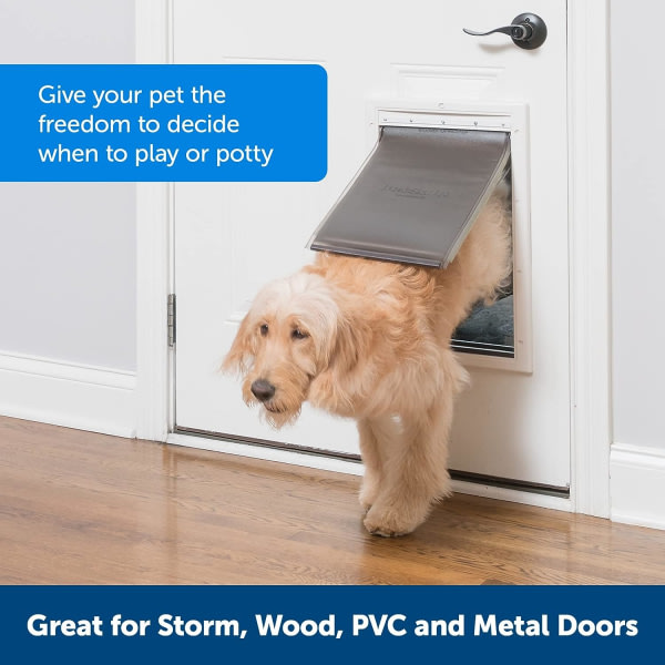 Säkerhet för husdjur Extremt väder Energibesparande Dörr för husdjur Katt Hundisoleringssystem