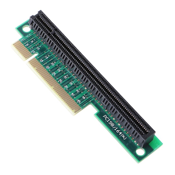 Pci-e 8x till 16x stigeradapter Pci-express X8 till X16 90 graders kort för 1u/2u
