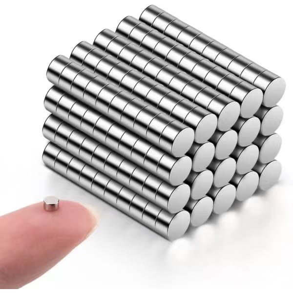 200 st små magneter, 3x2 mm mini runda magneter, liten magnet