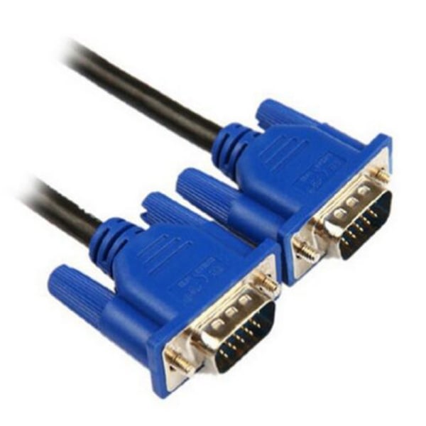 VGA mâle à mâle 3 mètres 3+5 plus kabel VGA tressé kabel de anslutning d'ordinateur câble d'affichage LCD-kabel video