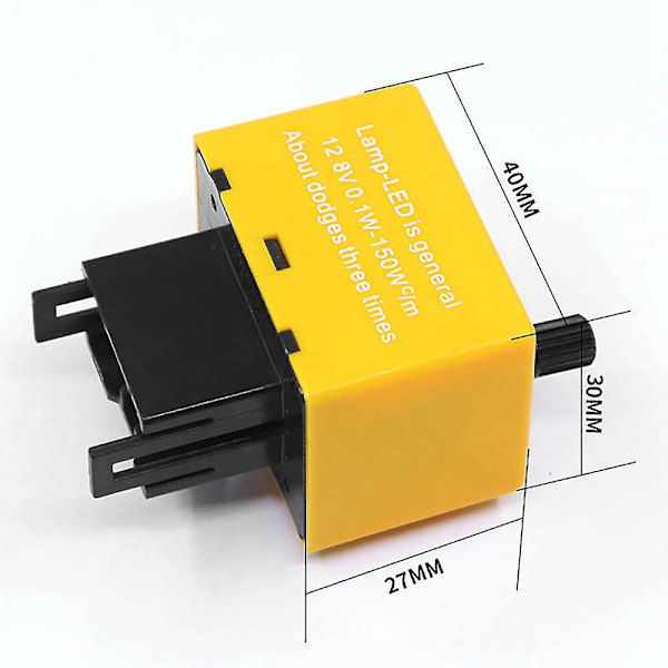 8-napainen 81980-50030 nopeudensäätöinen elektroninen LED-vilkku rele LED-suuntavilkkua varten
