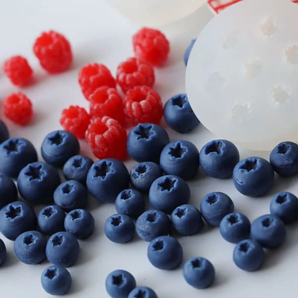 Kynttilämuotti FORM XL VADELMA Vadelmamuotti XL Raspberry Mold XL