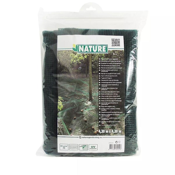 Nature Frugt- og bladnet 4,3x4,3 m 6030451 1050