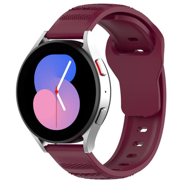 Silikoniranneke 20mm kello LILA violetti purple