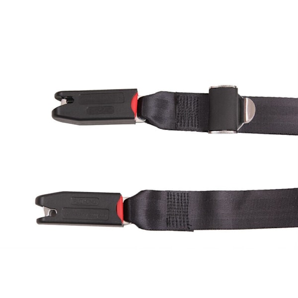 Universal Isofix-strop til autostole, Isofix One Touch-sele Ltuikhq Blød polyester Sort 1,6 m, 15000N trækkraft, fra DEBUNS