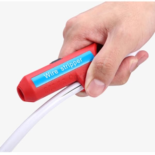 Avmantingsverktøy for ledninger, KABEL, RØD red