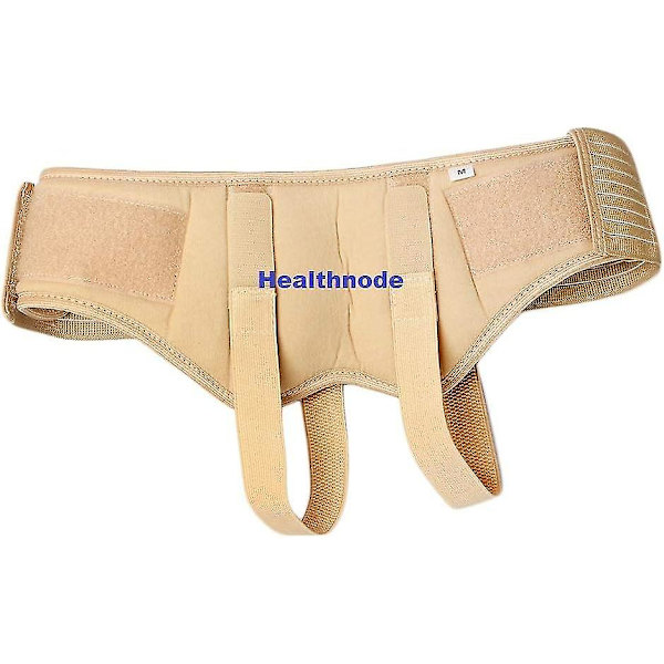 Inguinal Hernia Vyö Miehille Leikkauksen Jälkeen Hernia Kipu Relief Truss Tuki Double/single Inguinal Superior Comfort & Austable Painettava 2 Irrotettavaa F