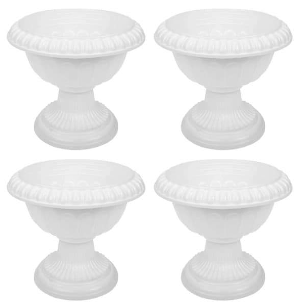 4 pcs Wedding Roman Flower Pots Decorative Wedding Road Flower Containers Home Decor