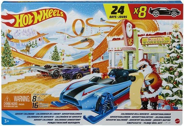 Hot Wheels Adventskalender multicolor