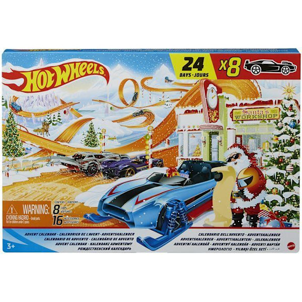 Hot Wheels Joulukalenteri multicolor