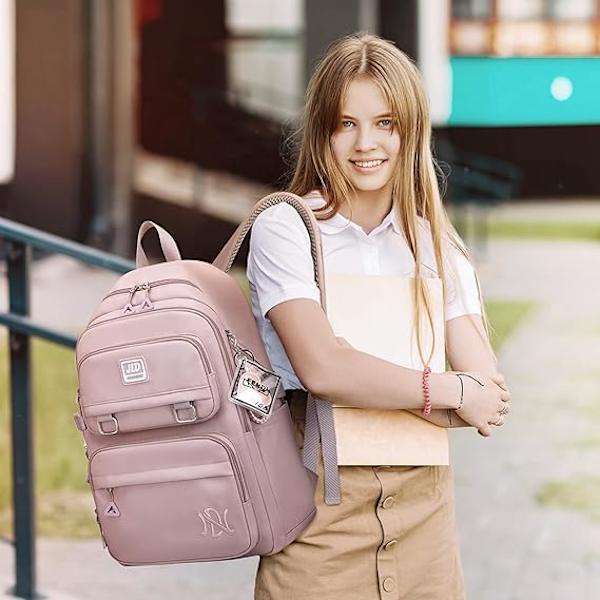 Ryggsäck dam herr vattentät skolväskor grundskola gymnasium universitet vardaglig dagryggsäck ryggsäck stor multificka 30L