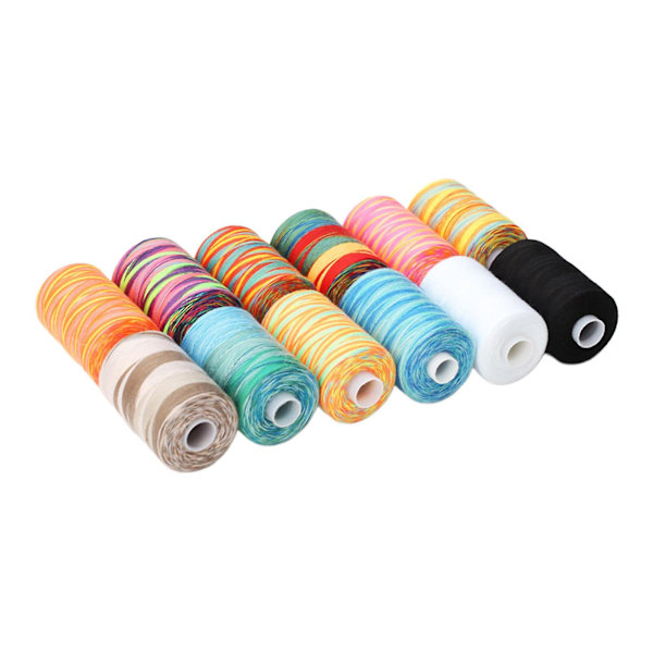 12x Sytråd Set Broderitråd För Handsömnad Quiltning Sömnad