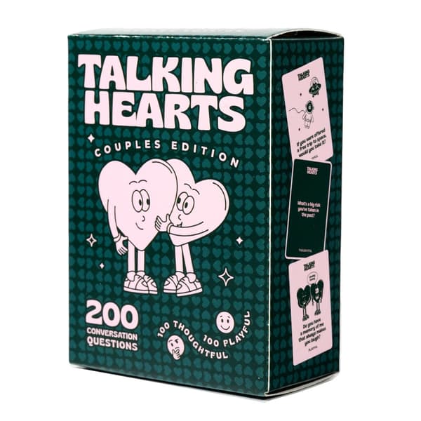 Talking Hearts Konversationskort Spel för par Spel för dejtkvällar Äventyr