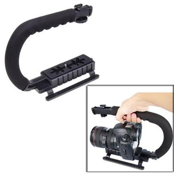 Stabilisator för kamera Smartphone Actionkamera Videokamera Fällbart handtag