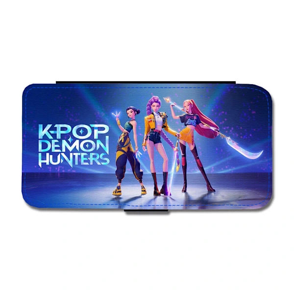 KPop Demon Hunters HUNTR/X iPhone 17 Pro Flip Mobile Case